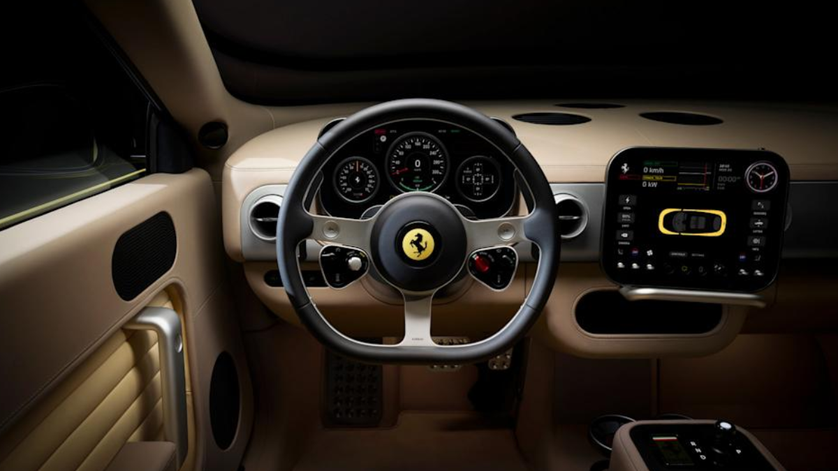 El Ferrari Luce EV. El Ferrari Luce EV.