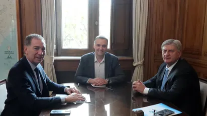 Diego Santilli y Manuel Adorni recibieron a Sergio Ziliotto que reclamó por fondos y rechazó el Presupuesto