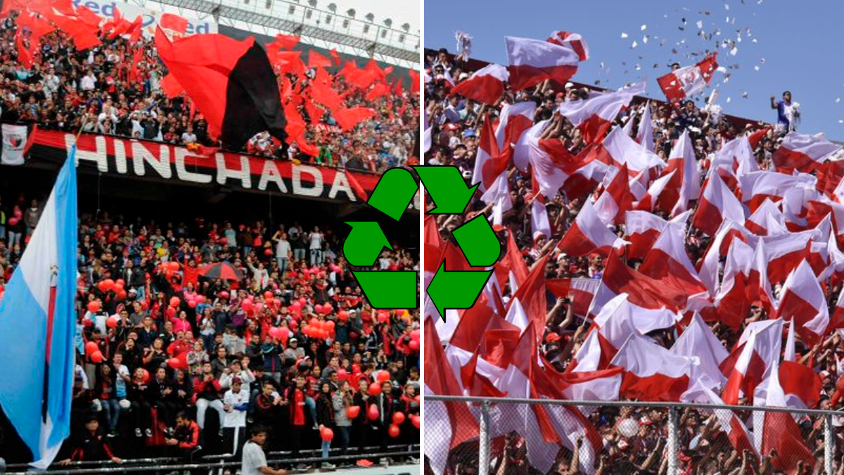 Colón y Unión participarán de una jornada de reciclaje por el Día Mundial del Ambiente.