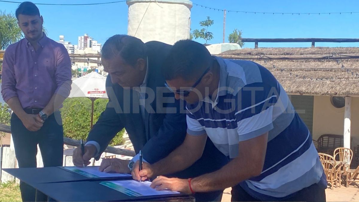 El intendente Juan Pablo Poletti fue parte de la firma del convenio. El intendente Juan Pablo Poletti fue parte de la firma del convenio.