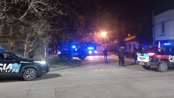 El despliegue policial tras la balacera en barrio Guadalupe