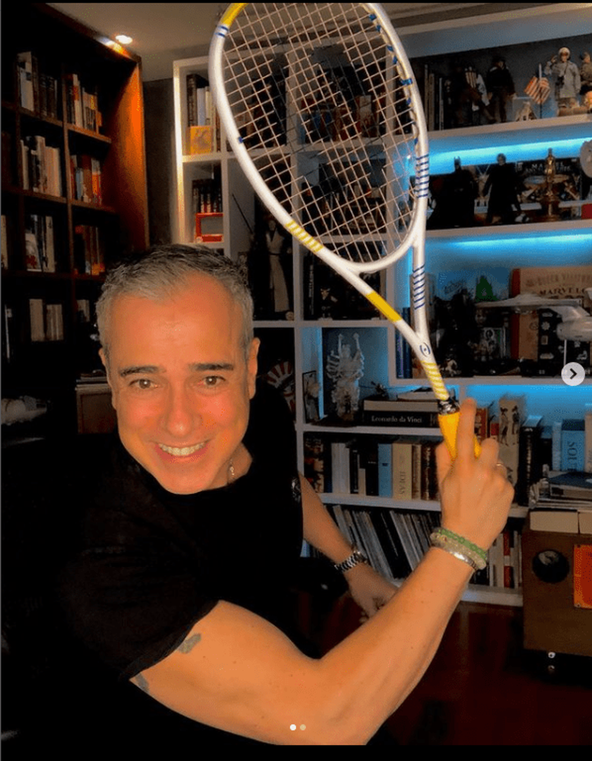 Así luce Jorge Enrique Abello a sus 54 años.