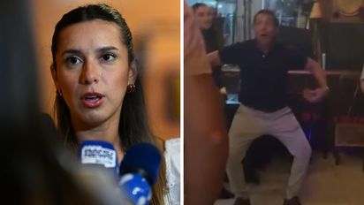 Polémica sin fin: filmaron al padre de Agostina Páez haciendo gestos racistas en un bar