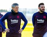 el primer entrenamiento de quique setien como dt de messi el primer entrenamiento de quique setien como dt de messi