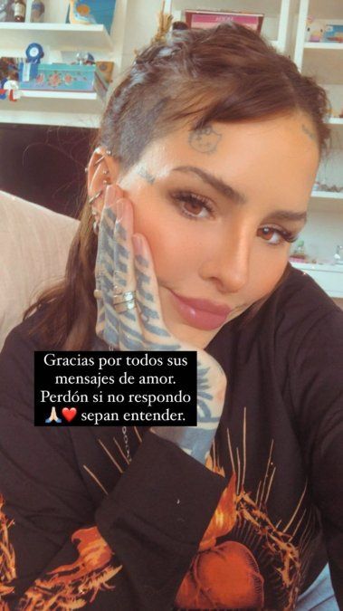 Candelaria Tinelli también se refirió al estado de salud de su mamá, Soledad Aquino.