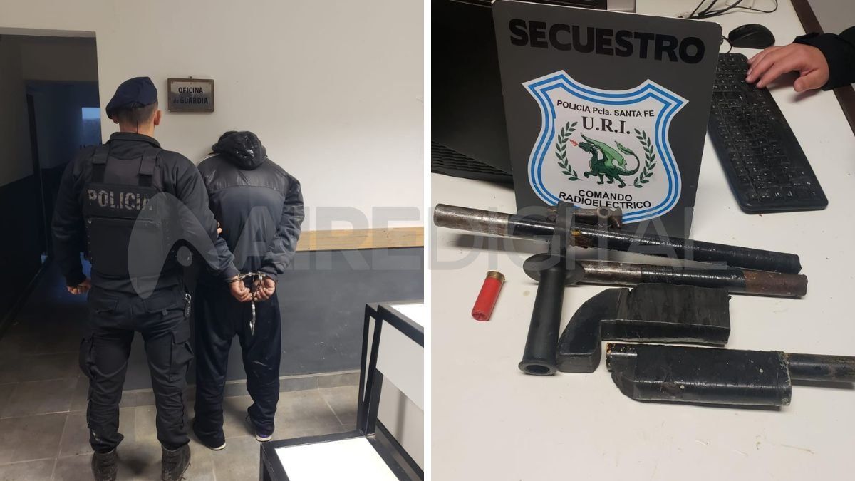 Lo detuvieron por tirotear la casa de sus familiares en Avenida Peñaloza 7800.