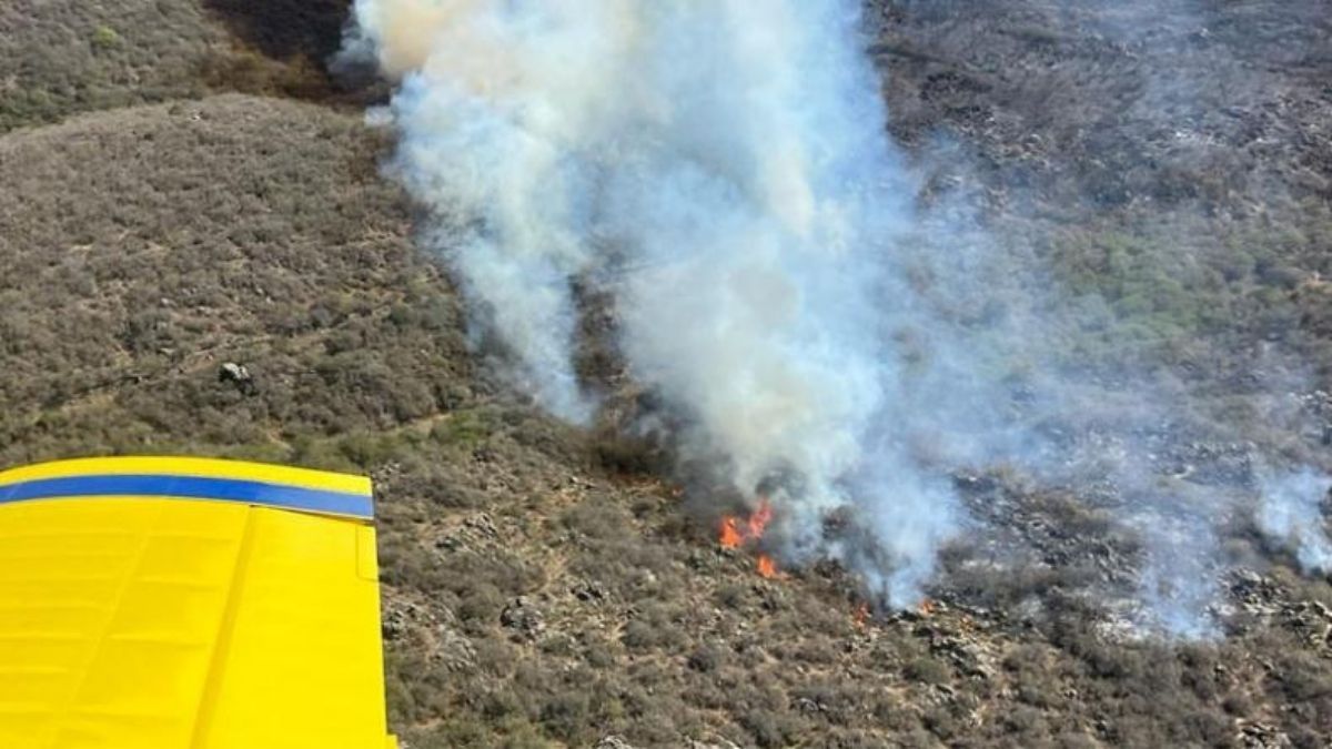Continúa la alerta extrema por riesgo de incendios en Córdoba y llovería recién el fin de semana