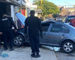 Al vehículo se le derritió el motor y el habitáculo tras el incendio. Al vehículo se le derritió el motor y el habitáculo tras el incendio.