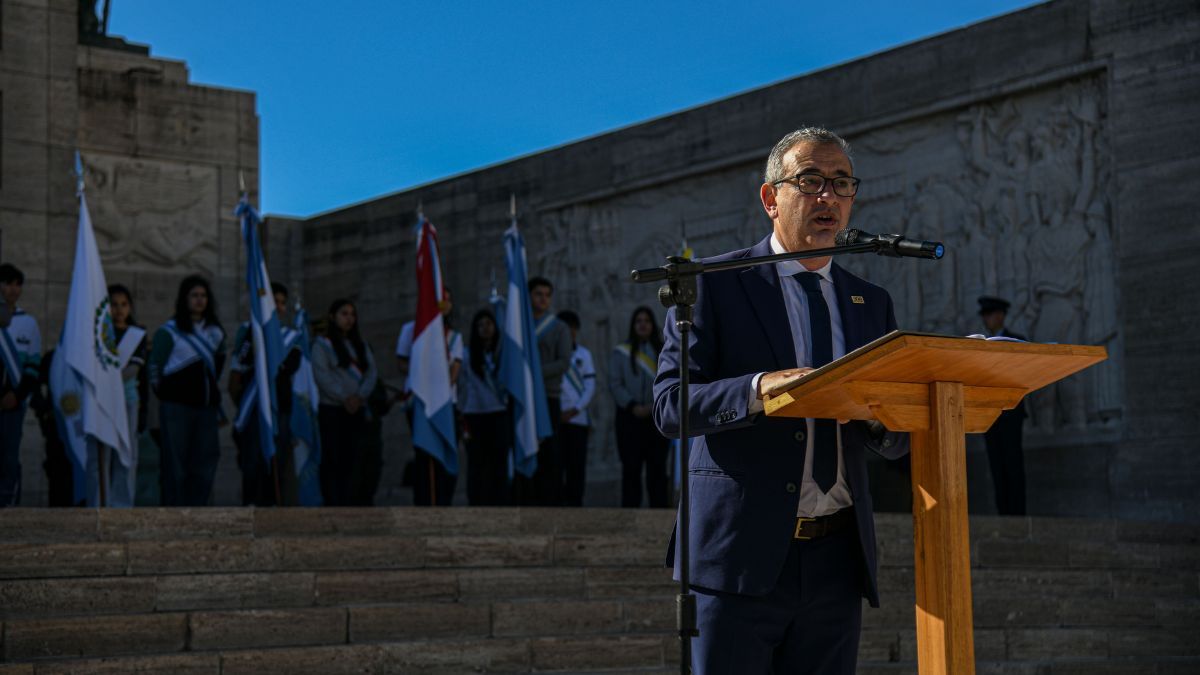 Pablo Javkin, intendente de Rosario. Pablo Javkin, intendente de Rosario.