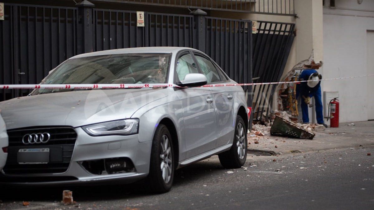 El magistrado provincial salió ileso tras los distintos impactos que tuvo. 