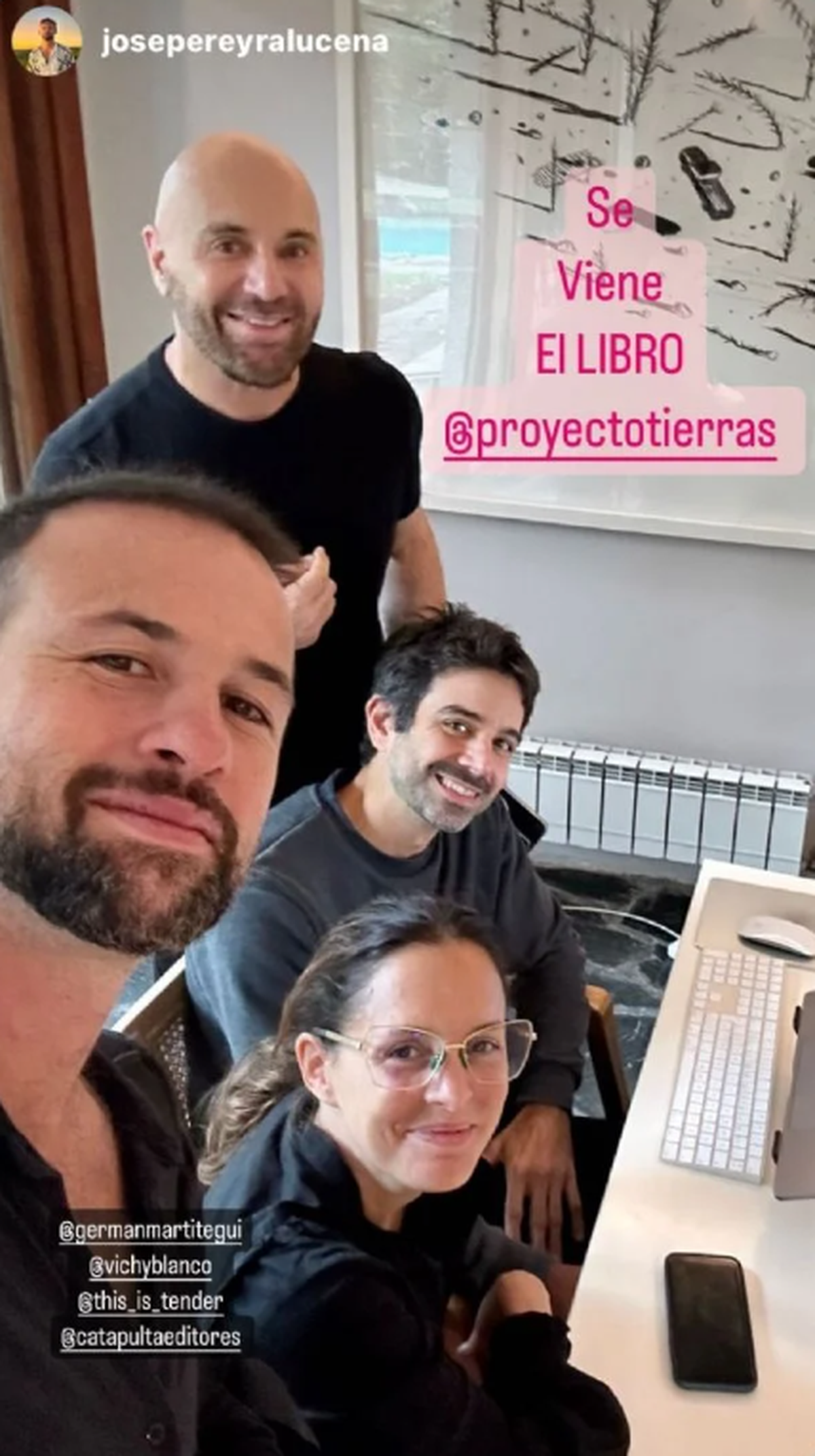 La storie que reveló el nuevo proyecto de vida de Germán Martitegui.