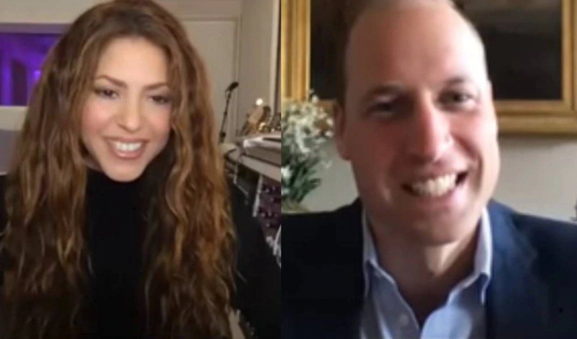 Shakira al príncipe William: Tienes que ir a Colombia conmigo  