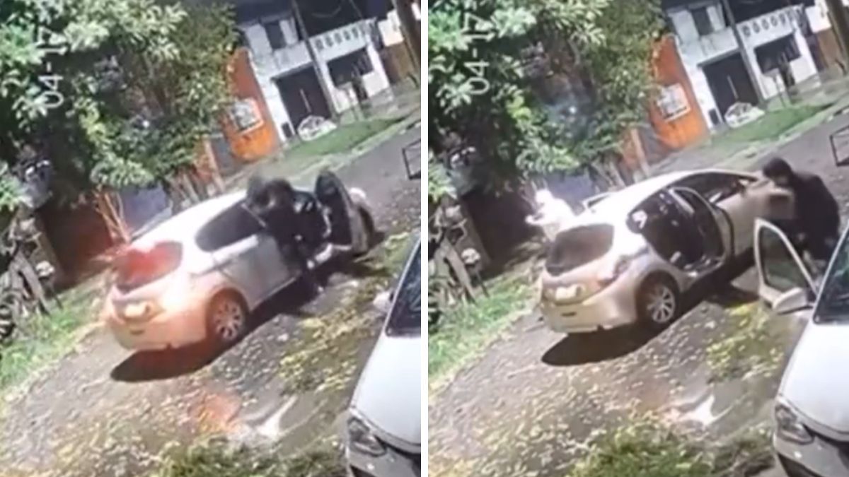 Le robaron el auto con su hija adentro en Lomas de Zamora y rogó para que la bajaran.