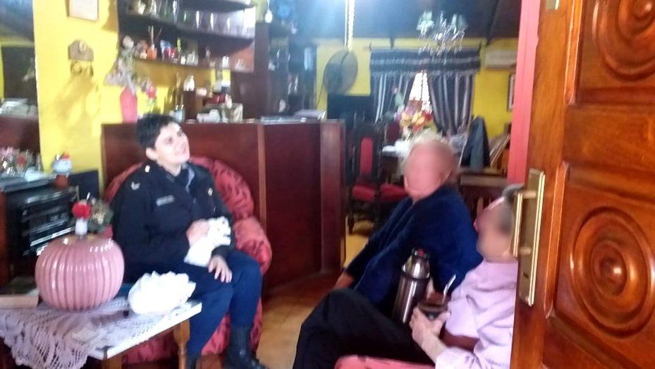 Abuelos de Misiones y una visita muy especial.