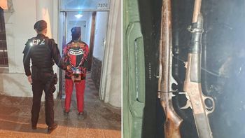 La policía detuvo a un hombre armado en Santa Fe