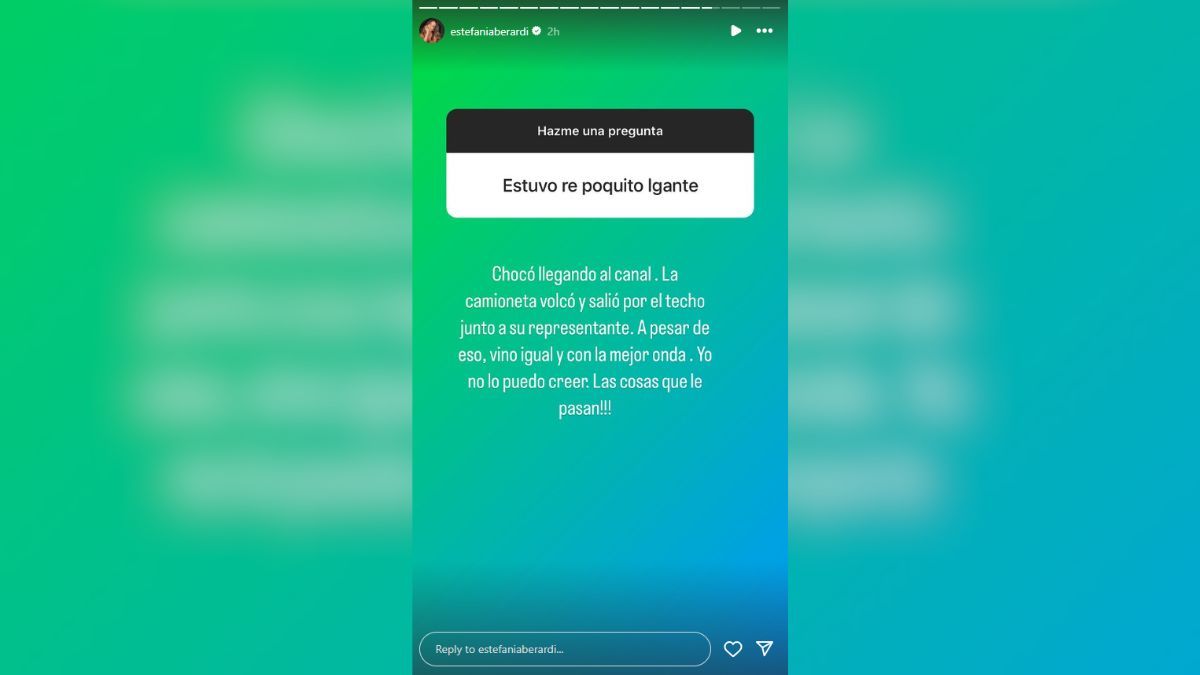 Así fue el accidente que sufrió L-Gante. Así fue el accidente que sufrió L-Gante. 