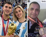 Ganó el Mundial de Qatar 2022 y su ex esposa le vendió la medalla de campeón para pagar su departamento. Ganó el Mundial de Qatar 2022 y su ex esposa le vendió la medalla de campeón para pagar su departamento.