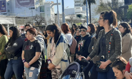 Conmoción en Rafaela por el femicidio de la joven de 25 años. Conmoción en Rafaela por el femicidio de la joven de 25 años.
