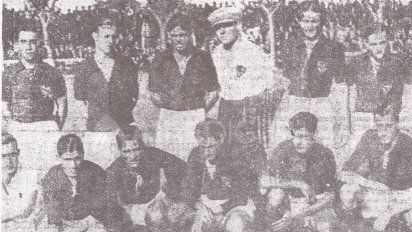 Un partido del Club Atlético Colón pero en 1933: los sabaleros 