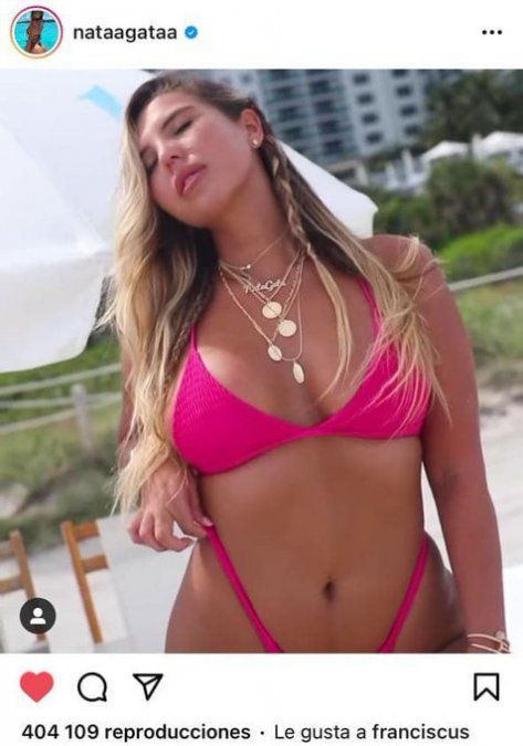 El like del Papa Francisco en la foto de la súper modelo.