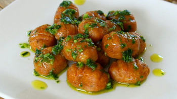 Ñoquis de boniato rellenos y sin TACC: receta fácil y supercremosa