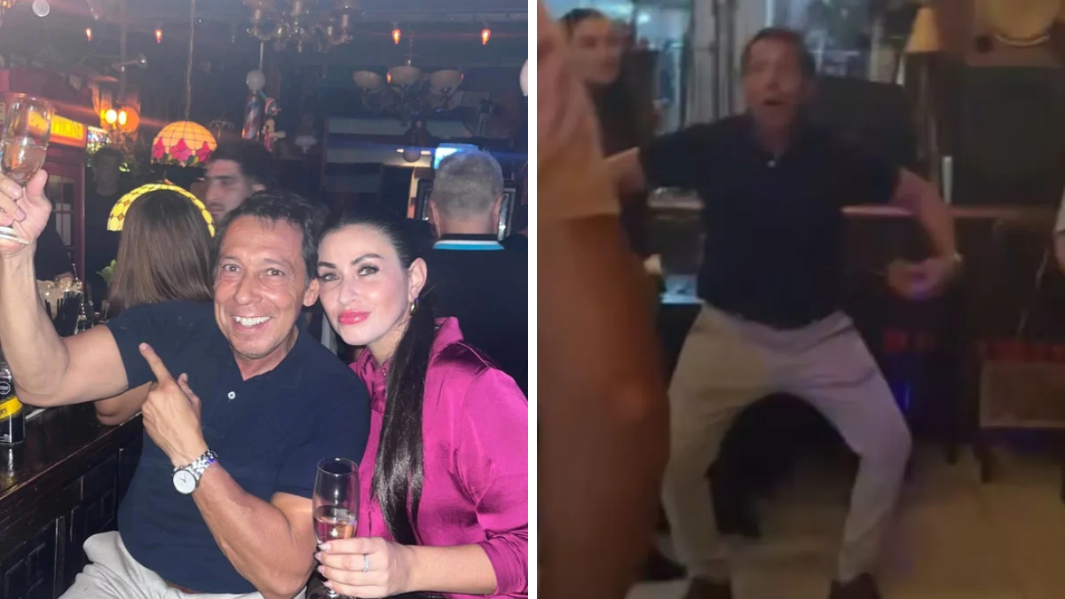 Mariano Páez fue visto en un bar realizando gestos que imitaban a un mono