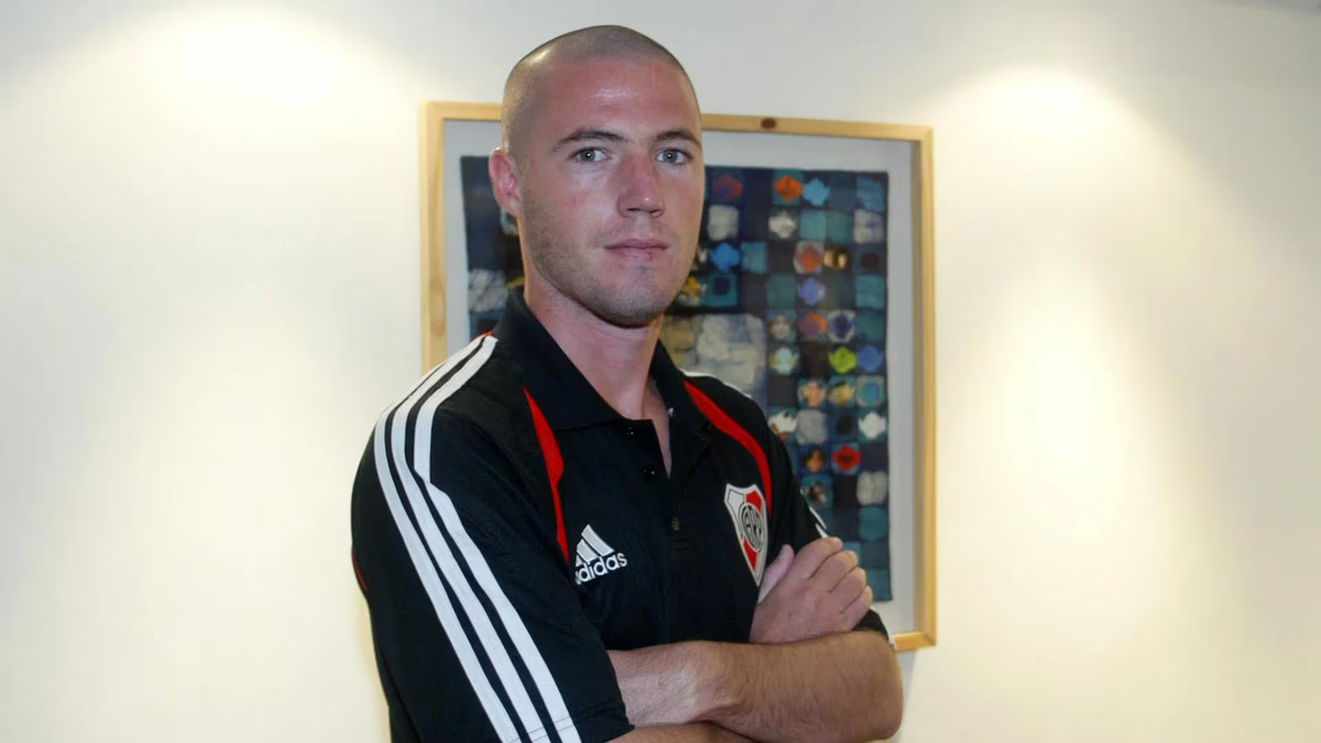 Andrés San Martín jugó en River tras su paso por Unión. Andrés San Martín jugó en River tras su paso por Unión.