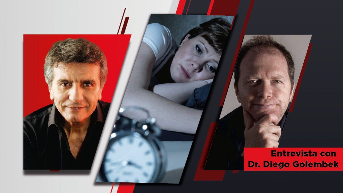 El Dr Diego Golombek entrevistado en Ahora Vengo