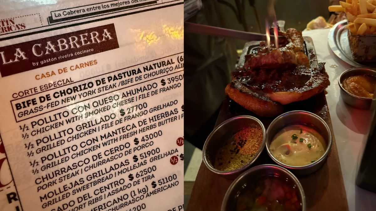 La Cabrera es una parrilla muy famosa en Buenos Aires.