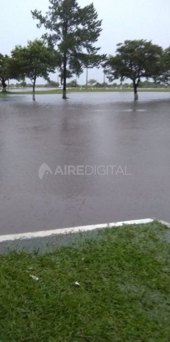 Un diluvio castiga al norte de Santa Fe