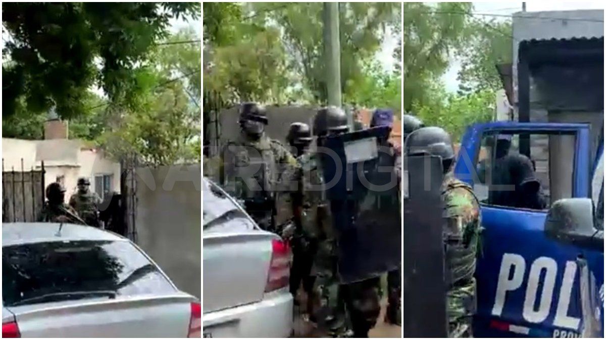 Brian Chucky Ríos fue detenido en una vivienda ubicada en Neuquén al 6900 de barrio Loyola Norte