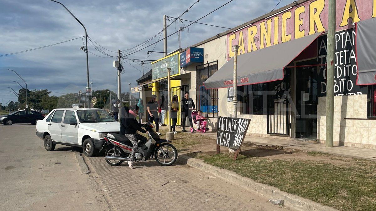 La carnicería robada está ubicada en Av. French y Necochea.