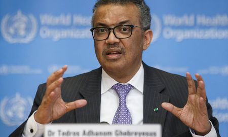 El director general de la Organización Mundial de la Salud, Tedros Adhanom, se refirió además al resultado de las elecciones en Estados Unidos. El director general de la Organización Mundial de la Salud, Tedros Adhanom, se refirió además al resultado de las elecciones en Estados Unidos.