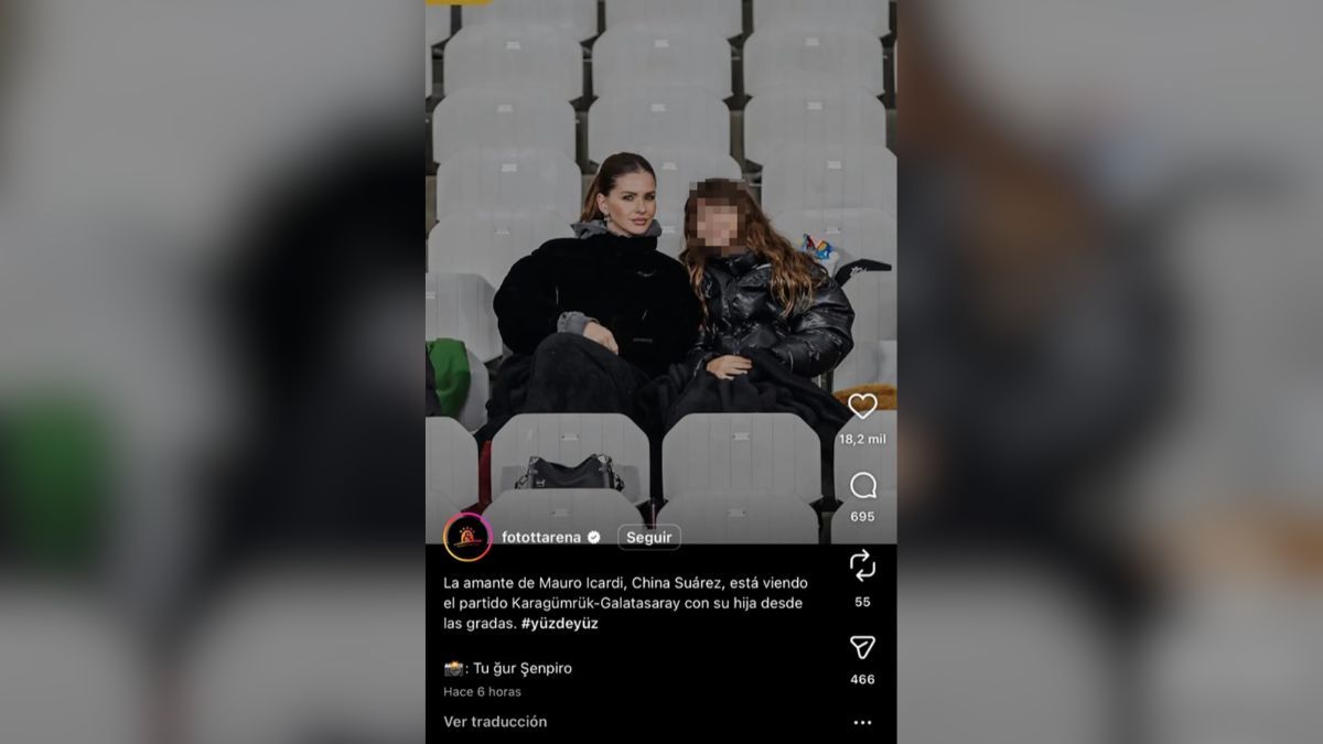 El Galatasaray llam&oacute; "amante" a la China Su&aacute;rez en una de sus publicaciones.