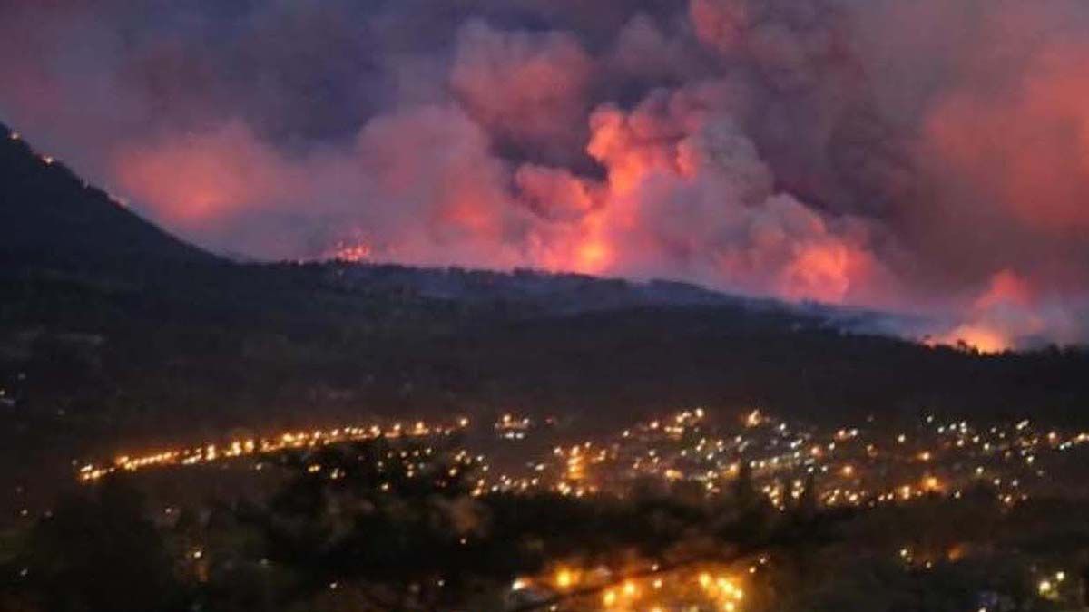 Arde la Patagonia argentina y ya hay dos víctimas del fuego.