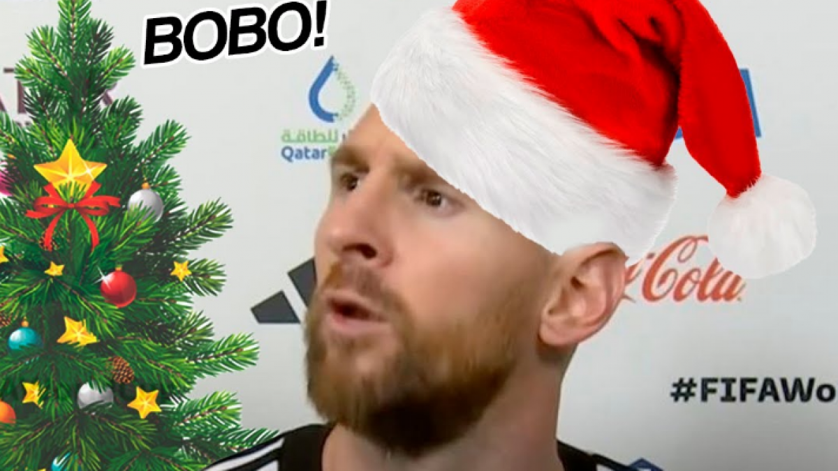 Qué mirás bobo de Messi ahora es canción de Navidad: el villancico que explota en las redes