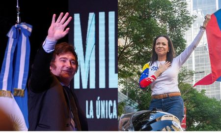 El Presidente felicitó a la líder opositora venezolana. El Presidente felicitó a la líder opositora venezolana.
