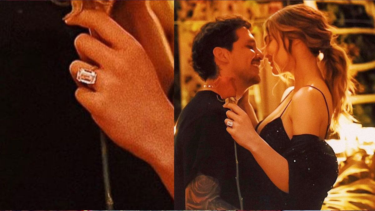 Qué famoso ayudó en la elección del anillo que Christian Nodal le dio a Belinda