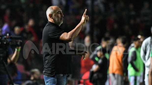 Ivan Delfino en conferencia de prensa, expresó sus sensaciones tras el triunfo de Colón.