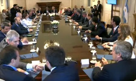 mauricio macri se reunio con los gobernadores mauricio macri se reunio con los gobernadores