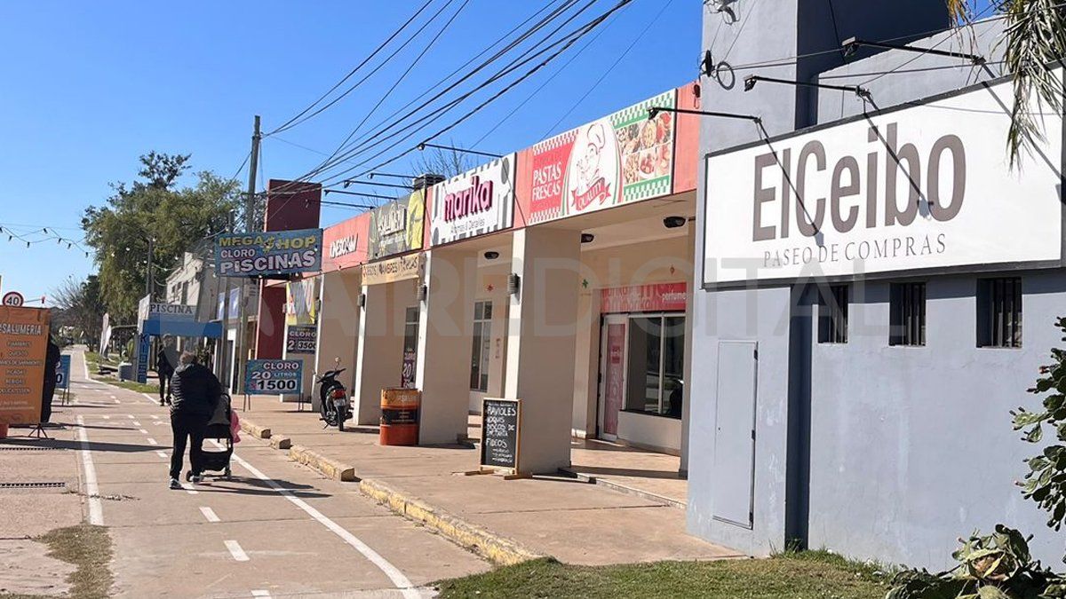 Los locales robados están ubicados sobre la Ruta 1