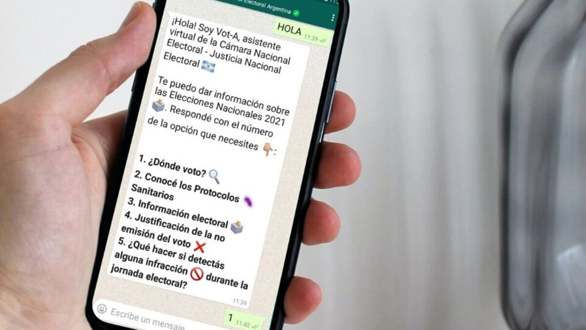 Dónde voto: el whatsapp para consultar el padrón electoral de las elecciones 2023