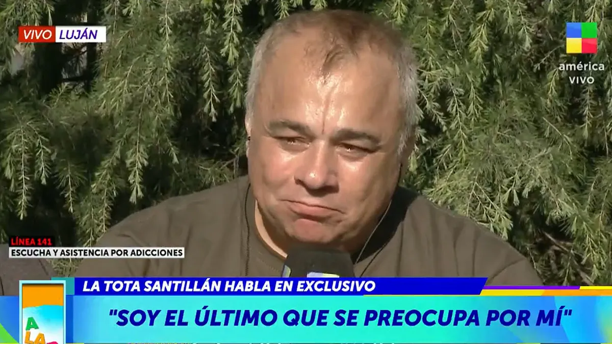 La Tota Santillán reapareció tras su internación y habló sobre su intento de suicidio: Es verdad que me quise lastimar