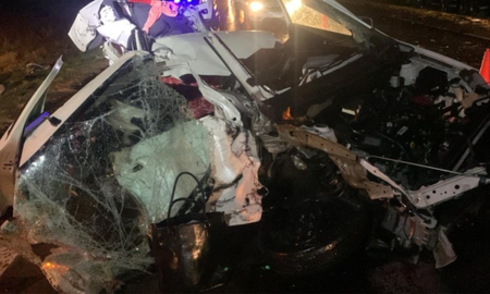 Un accidente en la Ruta 3 Sur dejó a una persona muerta y tres heridos graves. Un accidente en la Ruta 3 Sur dejó a una persona muerta y tres heridos graves.