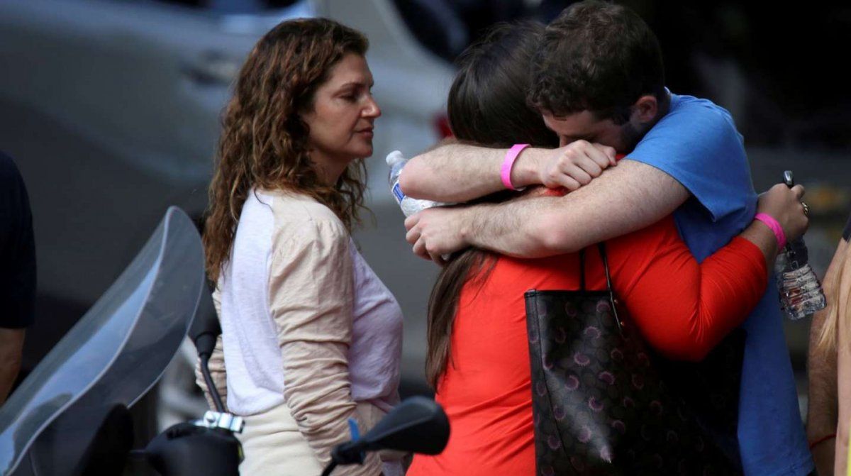 Las familias pudieron visitar el lugar.