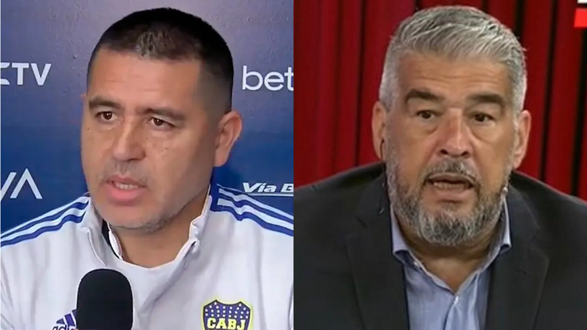 Juan Román Riquelme se enojó y se fue en plena entrevista: A mí no me reta ni mi viejo
