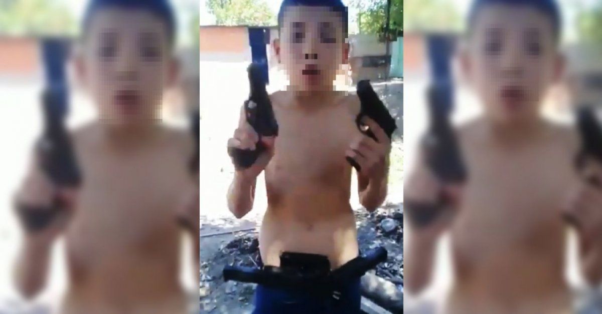 Volvió Pequeño: el niño armado que amenazaba en un video ahora robó un kiosco