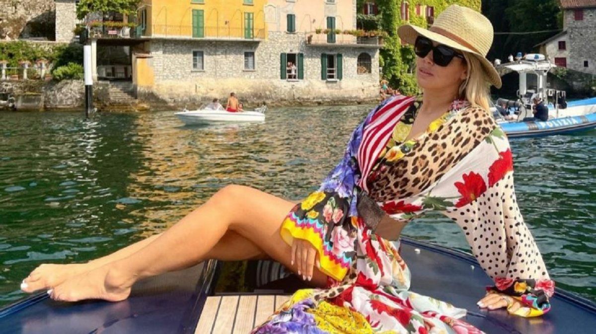 La mediática disparó una discusión en las redes por la edición de la imagen que compartió desde el Lago de Como y generó una verdadera grieta.