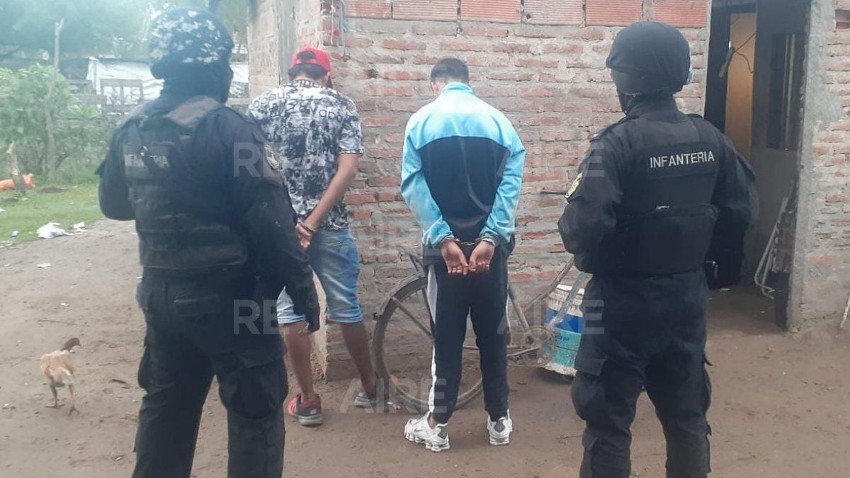 Los allanamientos se llevaron adelante en barrio Las Vegas