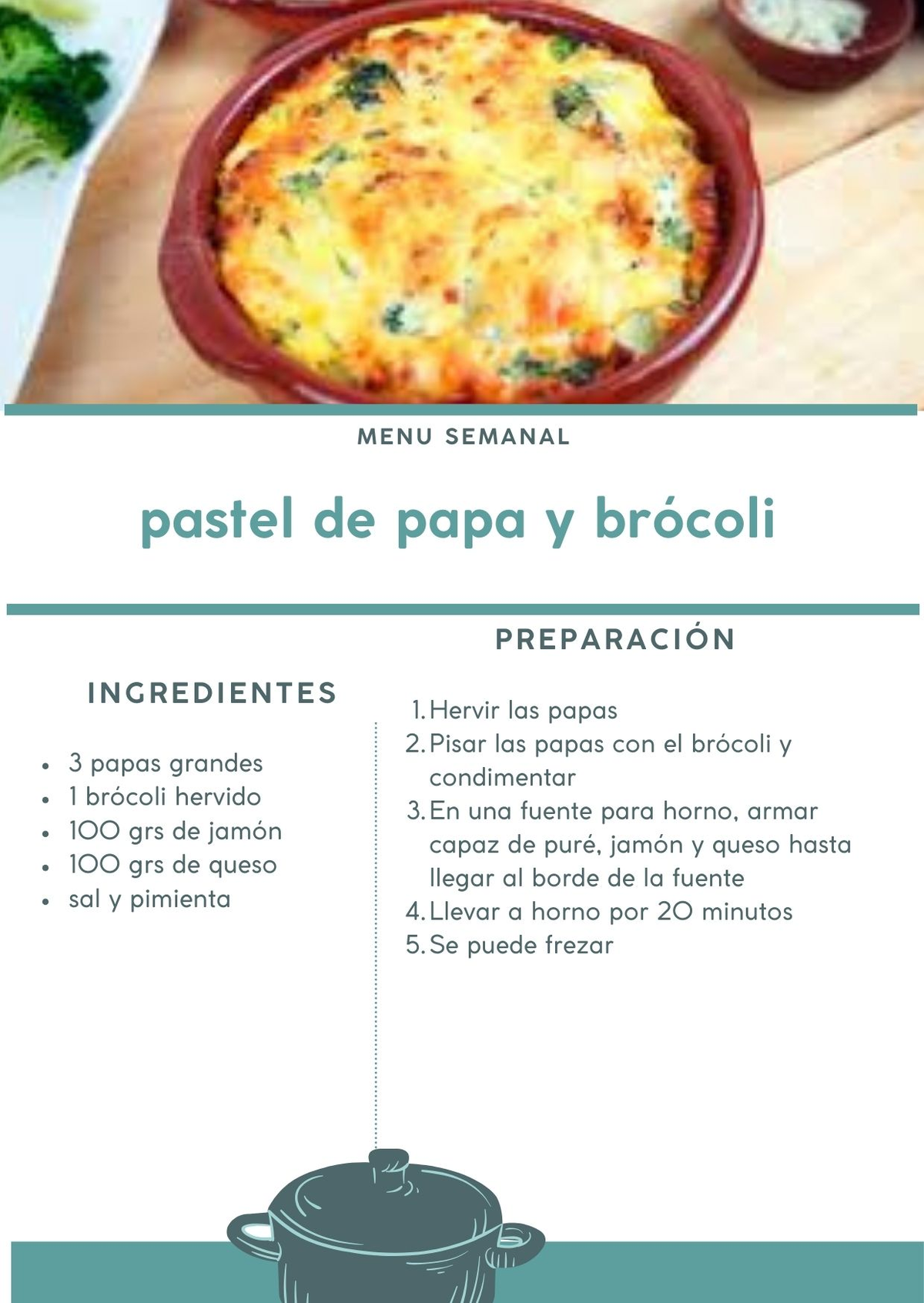 El pastel de papas y brócoli es una excelente opción para cocinar en casa y sorprender a toda la familia. El pastel de papas y brócoli es una excelente opción para cocinar en casa y sorprender a toda la familia.